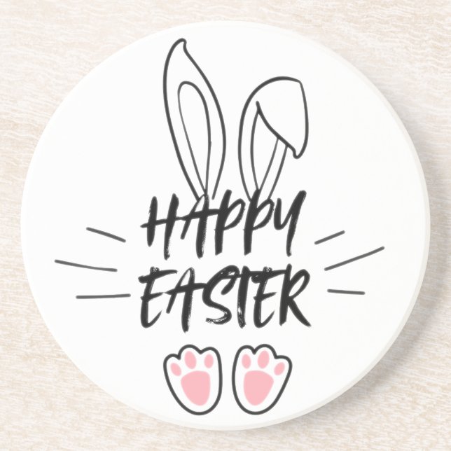 Porta-copos padrão do felz pascoa (Frente)