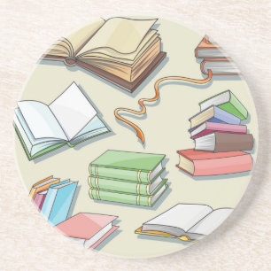 Porta-copos Padrão do livro