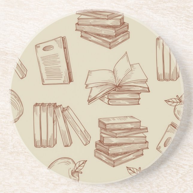 Porta-copos Padrão do livro (Frente)