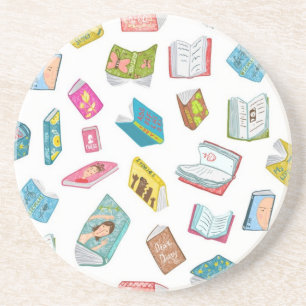 Porta-copos Padrão do livro