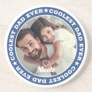 Porta-copos Pai Mais Legal de Todos Foto Personalizada Moderna