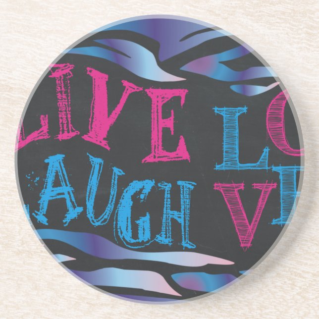 Porta-copos Painéis de Zebra Quebrados (Frente)