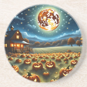 Porta-copos Paisagem de Halloween