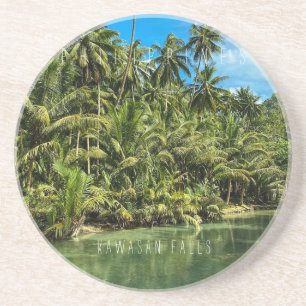 Porta-copos Paisagem tropical, filipinas, Kawasan cai CAS