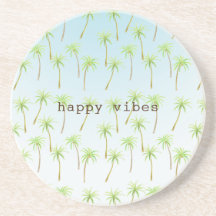 Palmeiras tropicais Aquarela