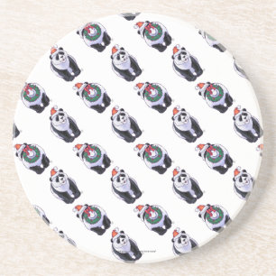 Porta-copos Panda Bear Natal