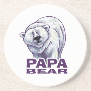 Porta-copos Papa Polar Bear