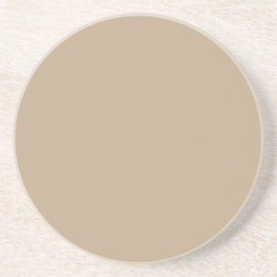 Porta-copos Pares De Cor Sólida De Taupe/Tan Entuturados Para