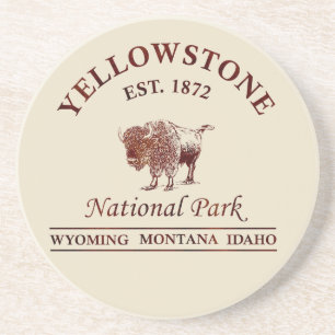 Porta-copos Parque Nacional Yellowstone Vintage