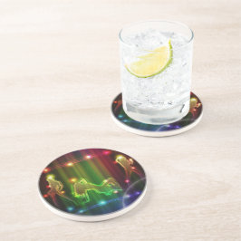Porta-copos Party Girls Modern Trendy Neon Lights