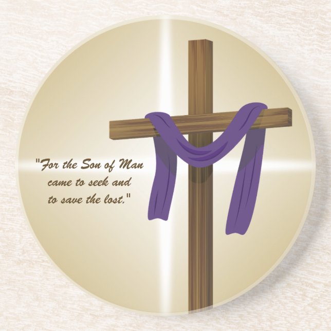 Porta-copos Páscoa Dia de Ressurreição de Violações Cruzadas e (Frente)