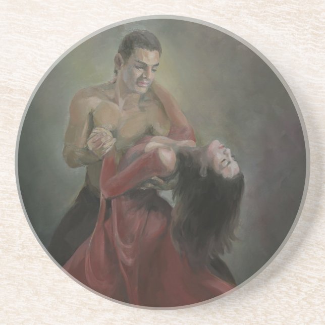 Porta copos Passionate Paso Doble Sandstone (Frente)