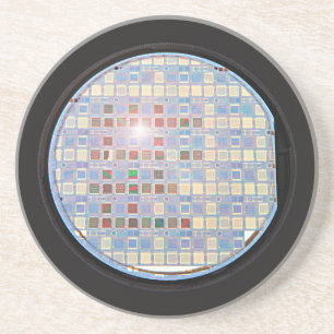 Porta-copos Pastilha de Silício em um Chip com Fundo Preto