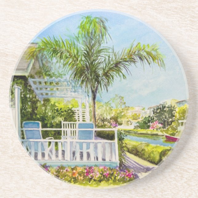 Porta-copos Pátio do canal (Frente)