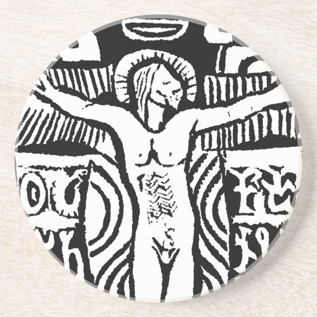 Porta-copos Paul Gauguin Crucifix Design Copo (Frente)