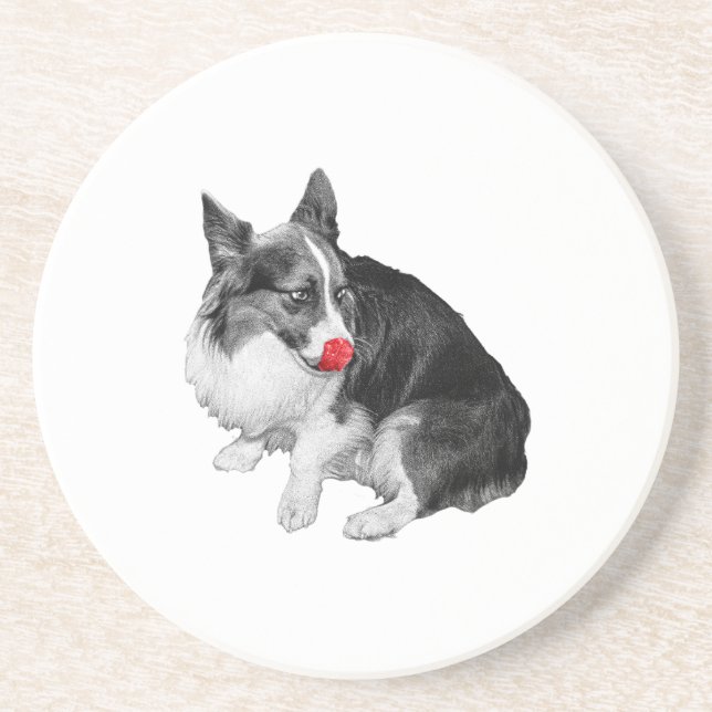 Porta-copos Pausa De Cacau, Língua Rosa (Frente)