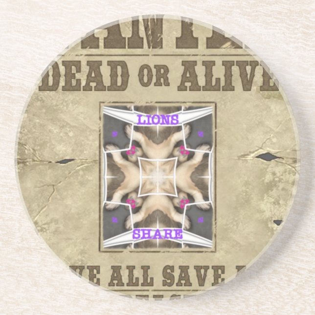 Porta-copos Paz, Amor e Inspiração Desejados: Espalhar Harmoni (Frente)