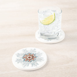 Porta-copos Pedra azul-botão-do-mar