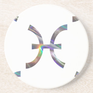 Porta-copos peixes hologramas
