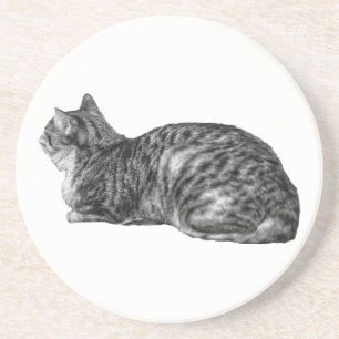 Porta-copos Pequena Pausa, Tabby Poise