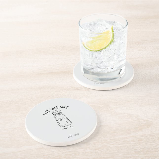 Porta-copos Perdeu o agitador de sal - achou (Lateral)