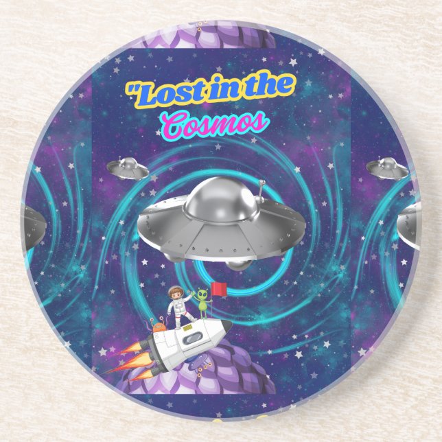 PORTA-COPOS PERDIDO NOS COSMOS (Frente)