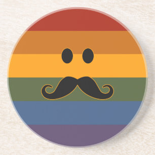 Porta copos personalizada do Orgulho Mustache