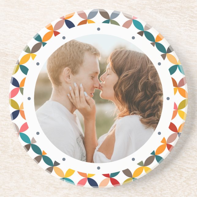 Porta-copos Personalizado Personalizado com Cor Moderna de Fot (Frente)