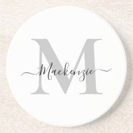Porta-copos Personalizar Nome Inicial do Monograma