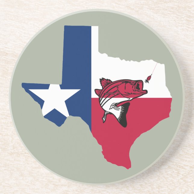Porta-copos Pesca do Texas (Frente)