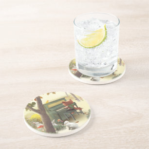 Porta-copos Piano de Reprodução de Fox