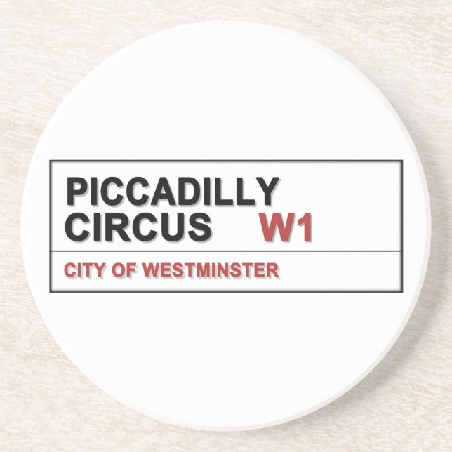 Porta-copos Piccadilly Circus London (Frente)