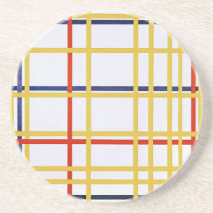 Porta-copos Piet Mondrian Nova York I Arte Abstrata