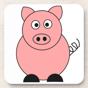 Porta copos Pig Square