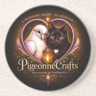Porta-copos PigeonneCrafts FeitoComAmor