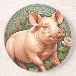 Porta-copos Piglet Coaster