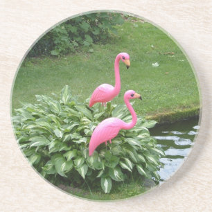 Porta copos PINK FLAMINGOS