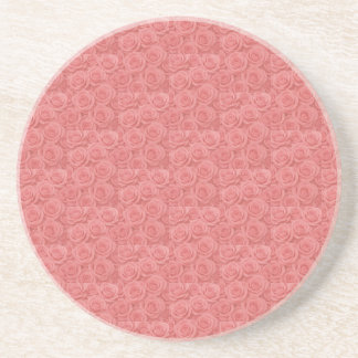 Porta-copos  Pink Rose Sandstone Coaster