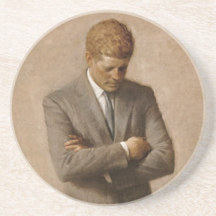 Porta-copos Pintado John F. Kennedy White House Retrato