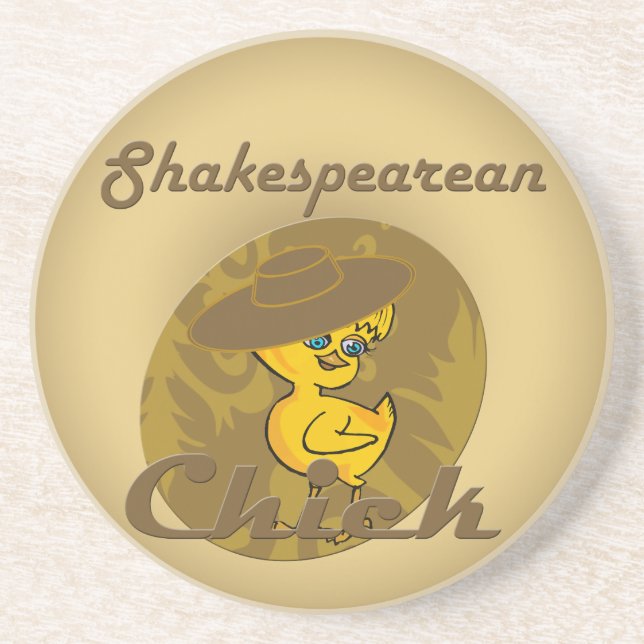 Porta-copos Pintinho Shakespeare nº 6 (Frente)