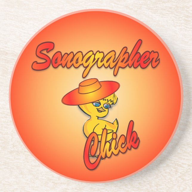 Porta-copos Pintinho Sonógrafo nº 5 (Frente)