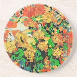 Porta-copos Pintura A Óleo Retro: Monet Van Gogh