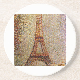 Porta-copos Pintura de Georges Seurat: A torre Eiffel (1889)