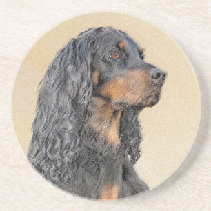Porta-copos Pintura de Gordon Setter - Arte de Cachorro Origin