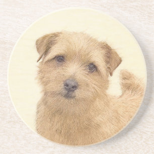 Porta-copos Pintura de Norfolk Terrier - Arte de Cachorro Orig