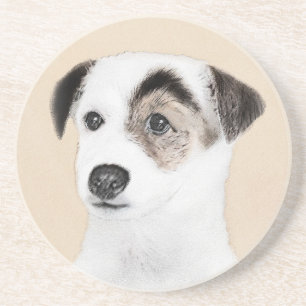 Porta-copos Pintura do Parson Jack Russell Terrier - Arte Cani