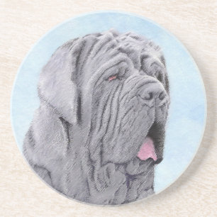 Porta-copos Pintura Mastiff Neopolita - Arte Canina Original
