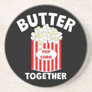 Porta-copos Pipoca de Filme BUTTER Together