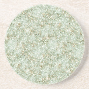 Porta-copos Pistácio Verde Glitzy Falso Brilho