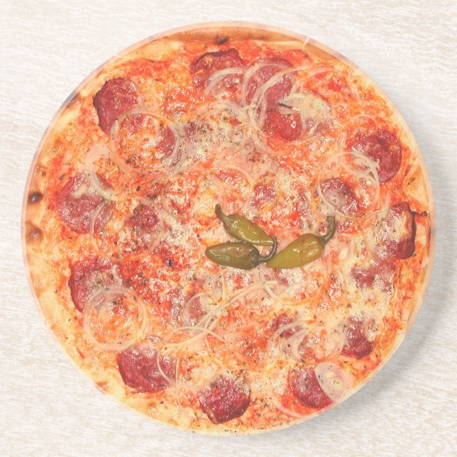 Porta-copos Pizza (Frente)